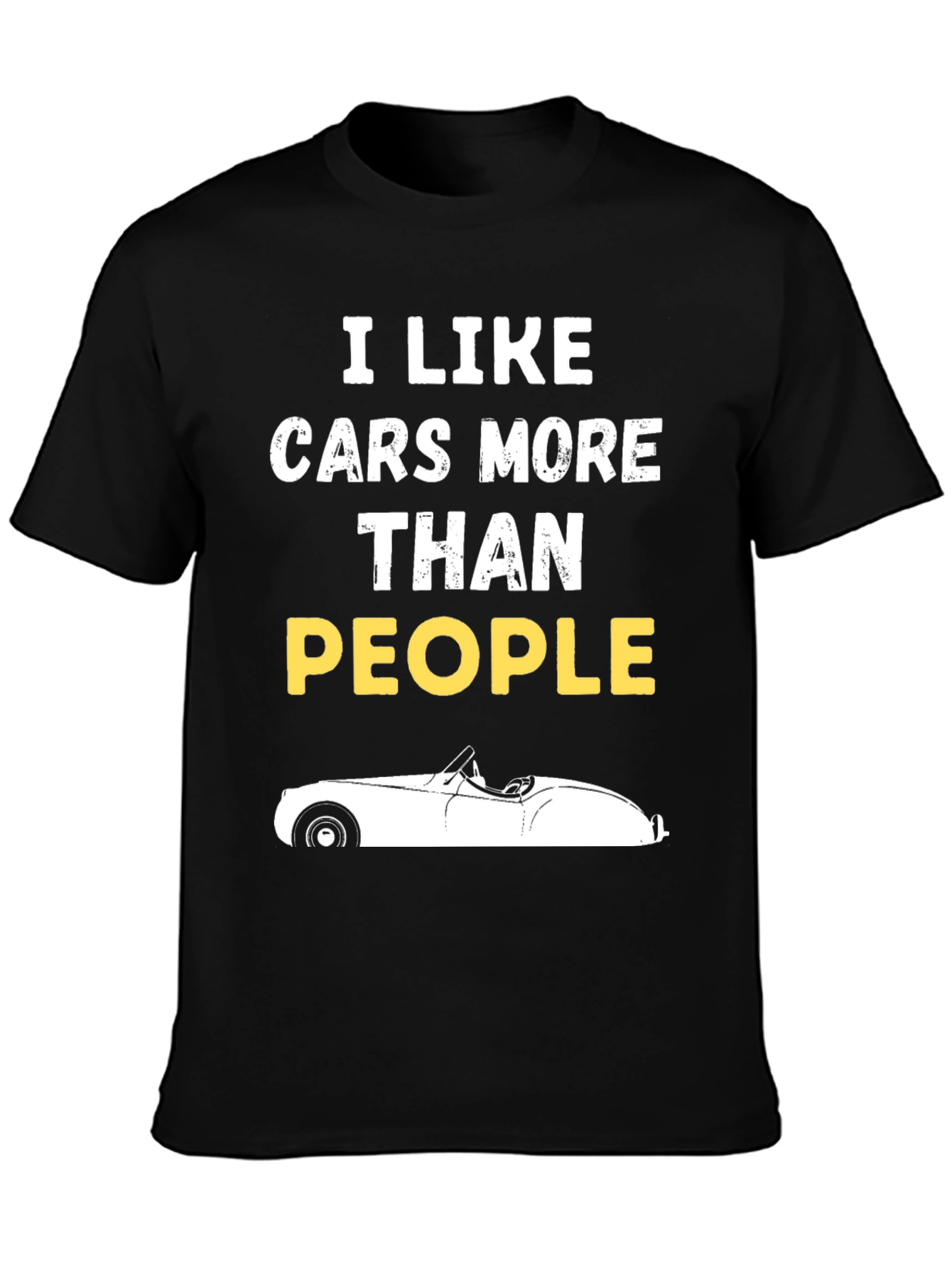 I Like Cars More Than People T-Shirt