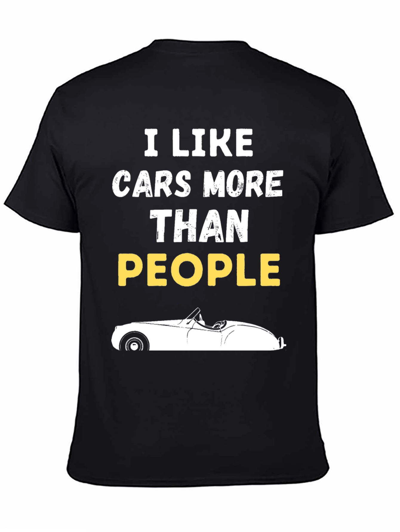 I Like Cars More Than People T-Shirt