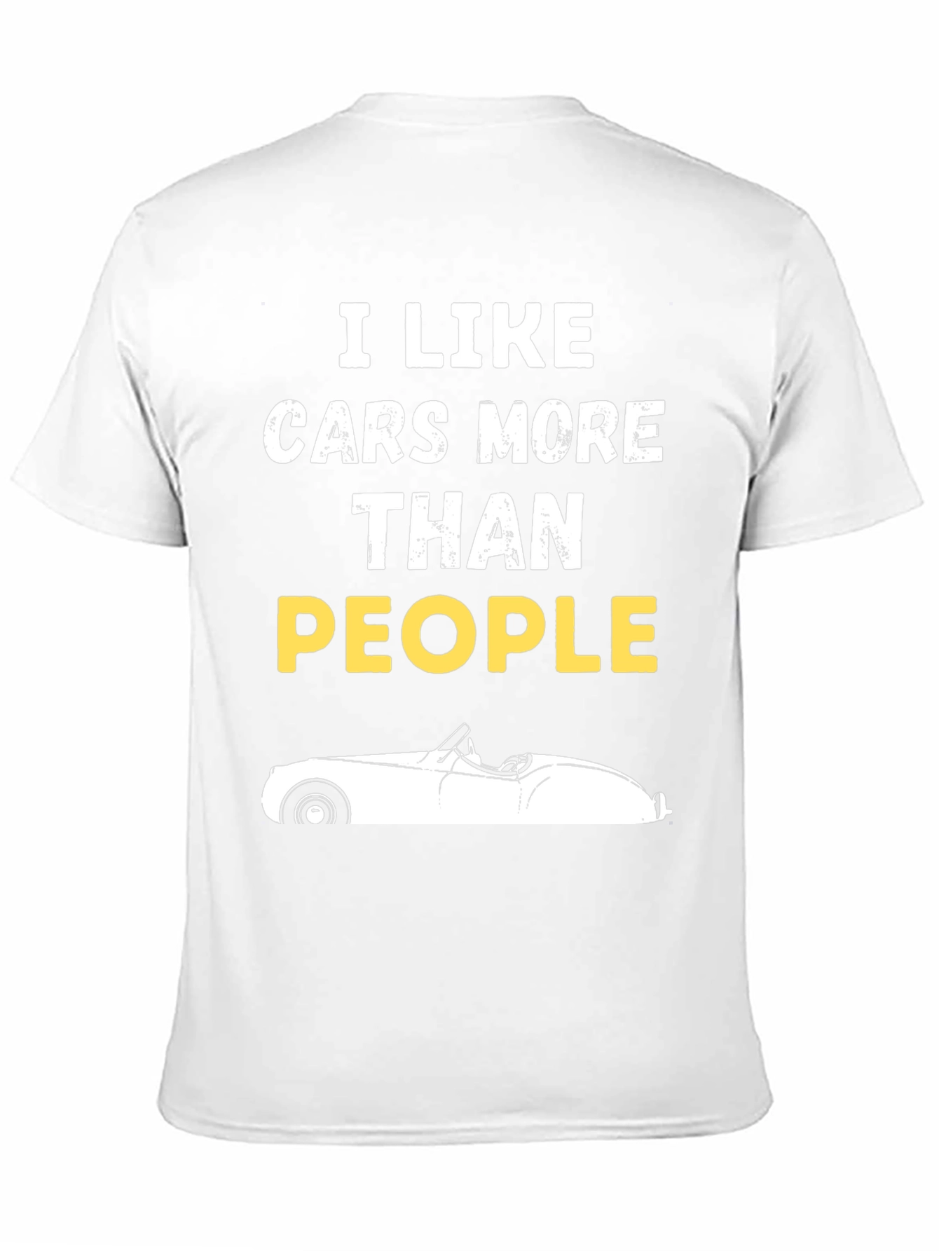 I Like Cars More Than People T-Shirt