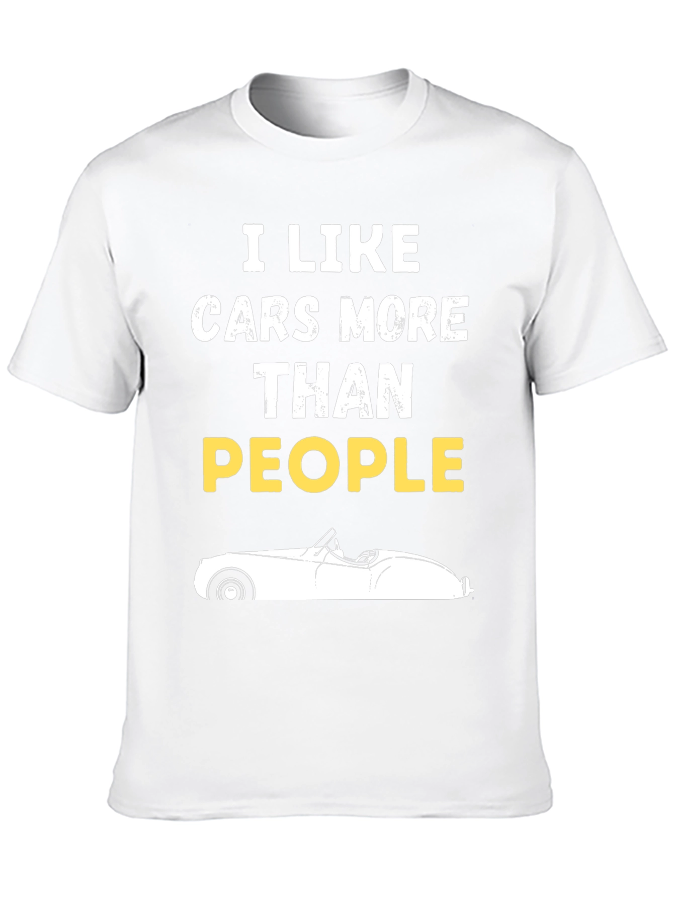 I Like Cars More Than People T-Shirt