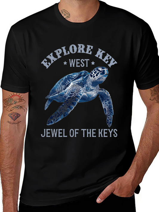 Explore Key West Turtle T-Shirt
