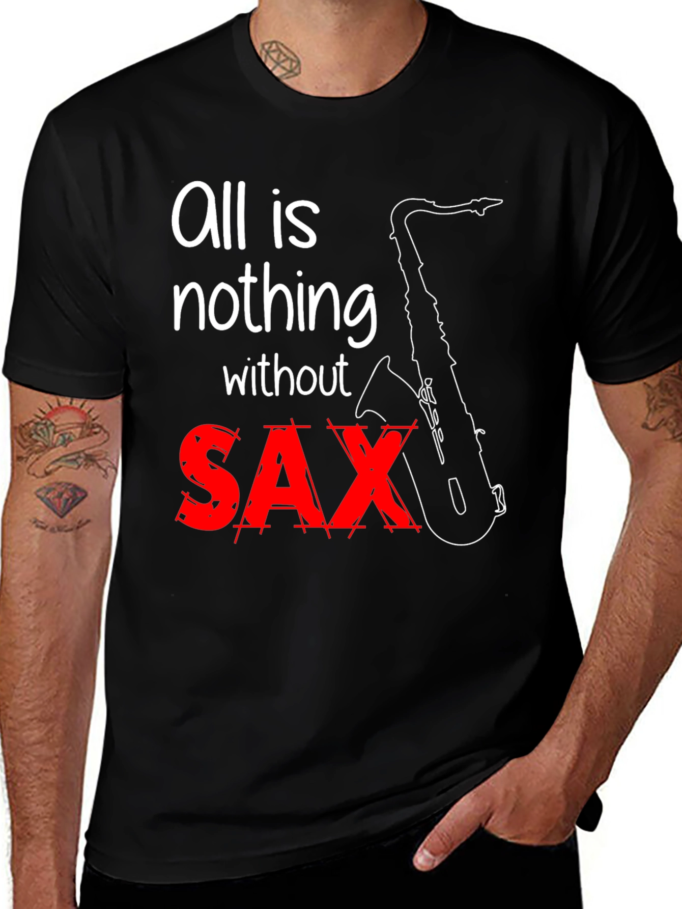 All is Nothing Without Sax T-Shirt