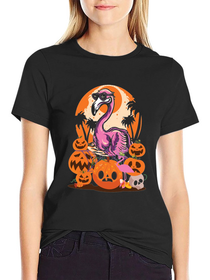 Halloween Flamingo T-Shirt