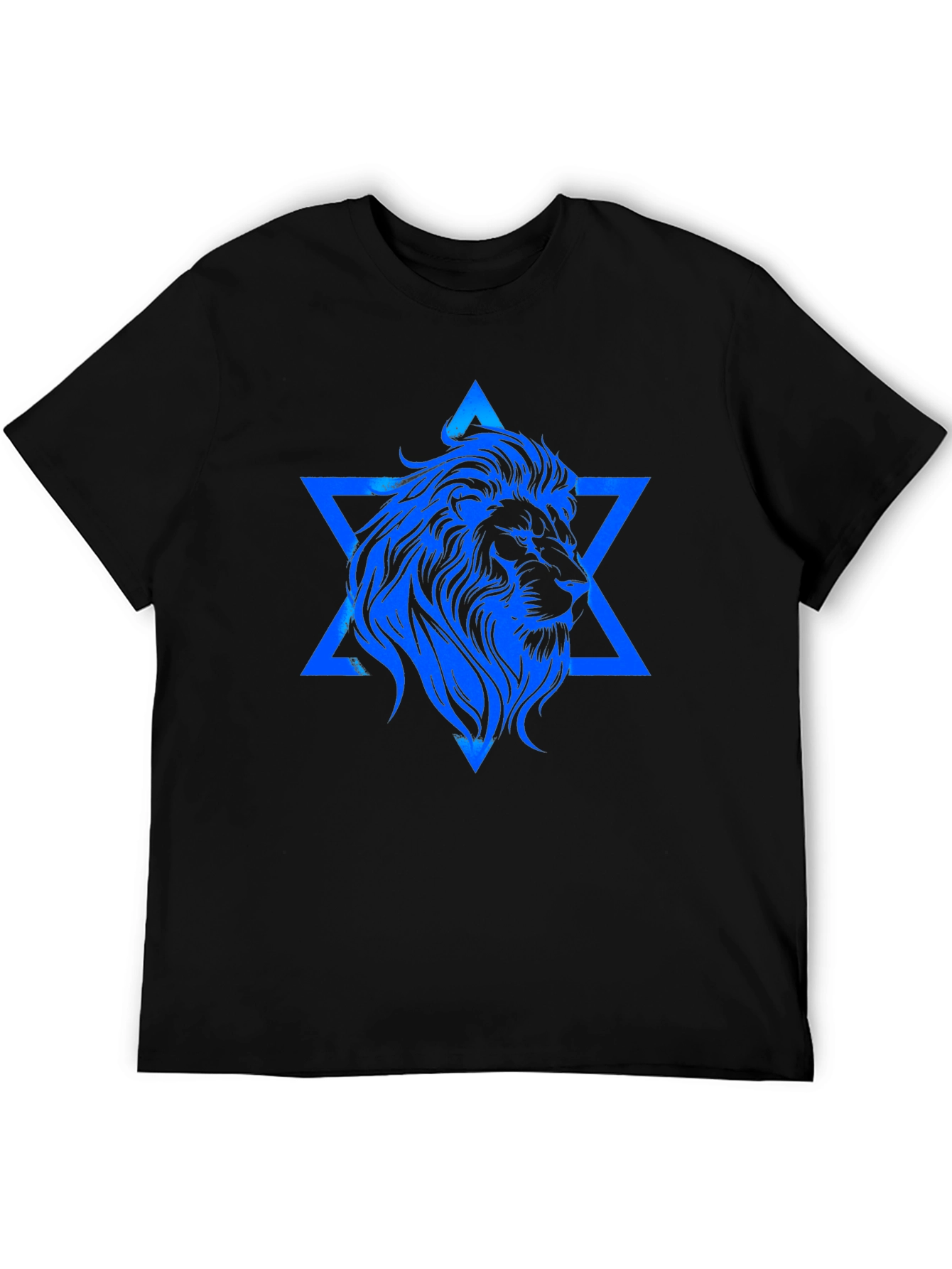 Lion of Judah Star Graphic T-Shirt