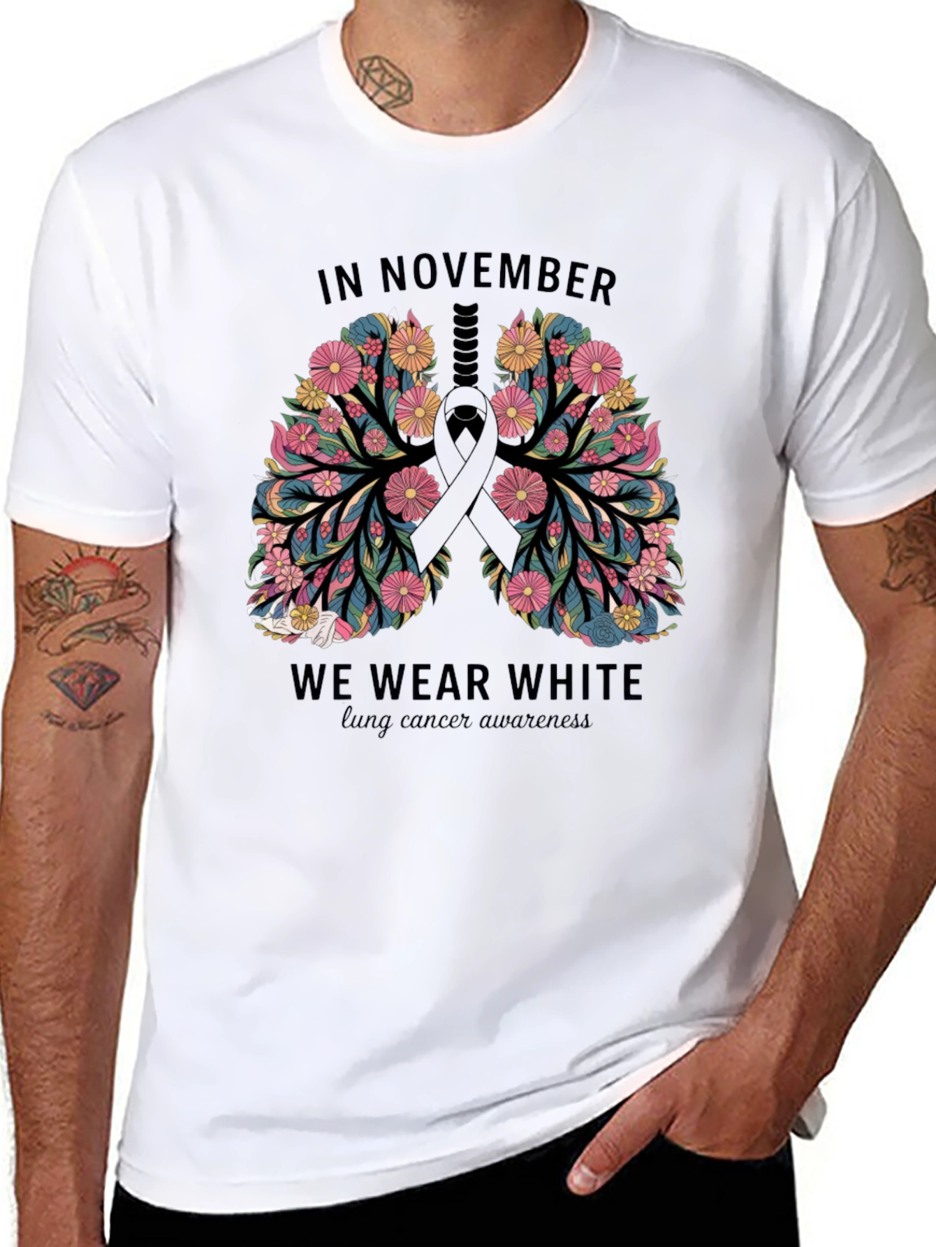 Lung Cancer Awareness T-Shirt