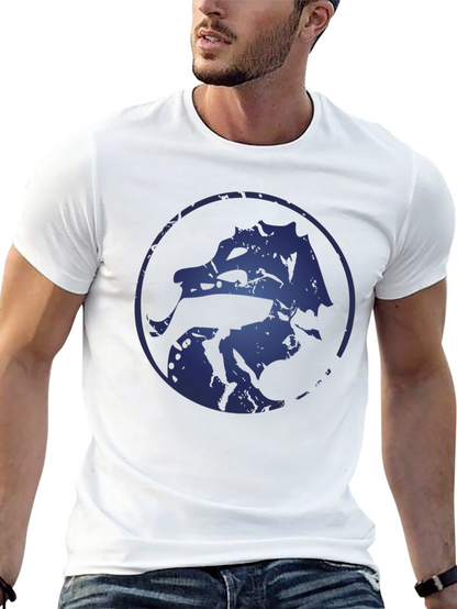 Mortal Kombat Dragon Logo Black T-Shirt