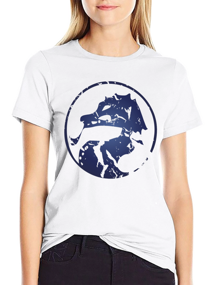 Mortal Kombat Dragon Logo Black T-Shirt