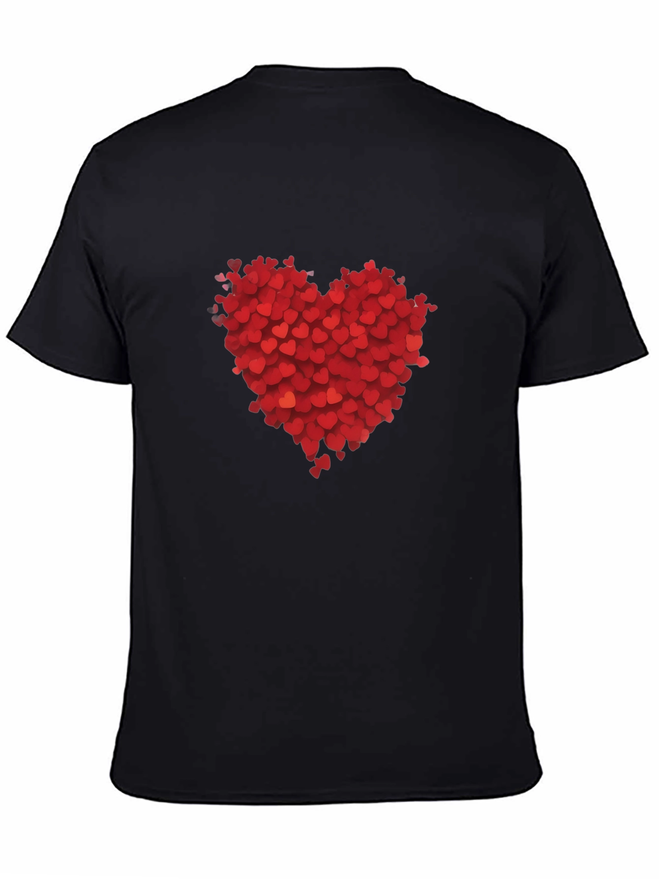 Heartful Black T-Shirt