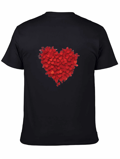 Heartful Black T-Shirt