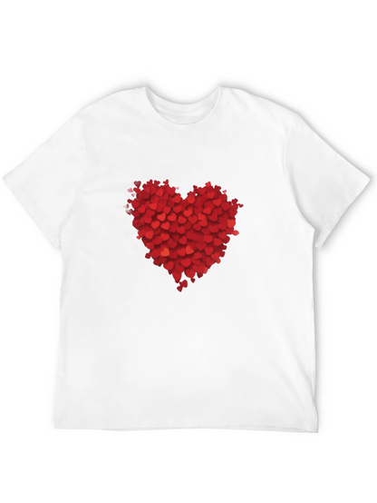Heartful Black T-Shirt