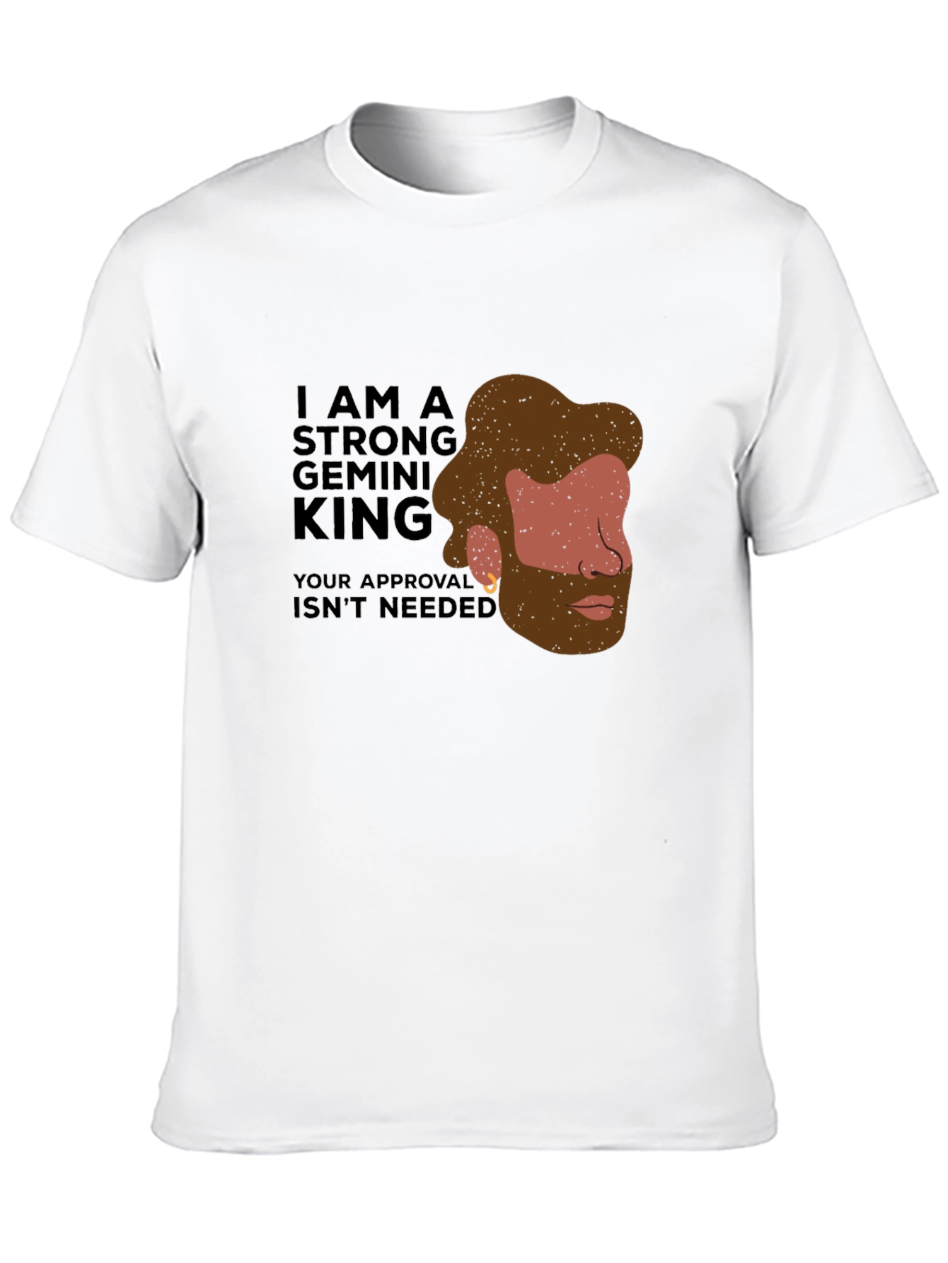 Strong Gemini King Graphic Tee