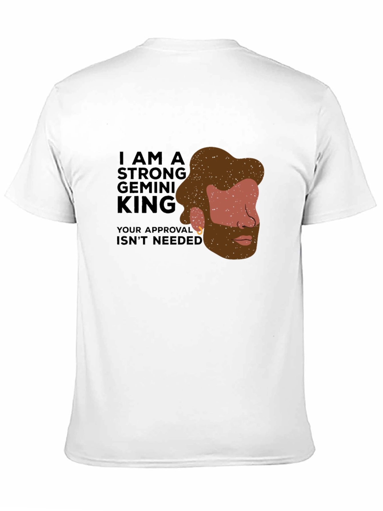 Strong Gemini King Graphic Tee