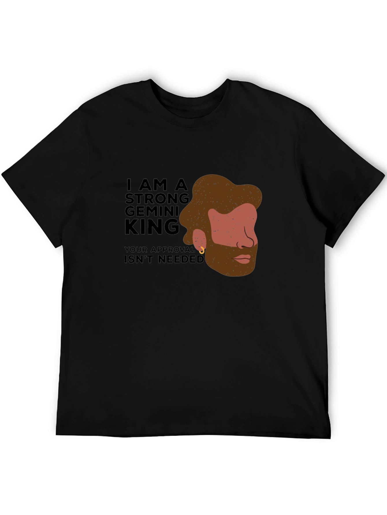 Strong Gemini King Graphic Tee