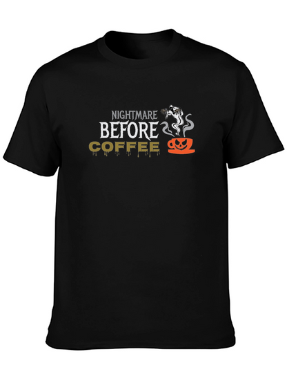 Nightmare Before Coffee Halloween T-Shirt