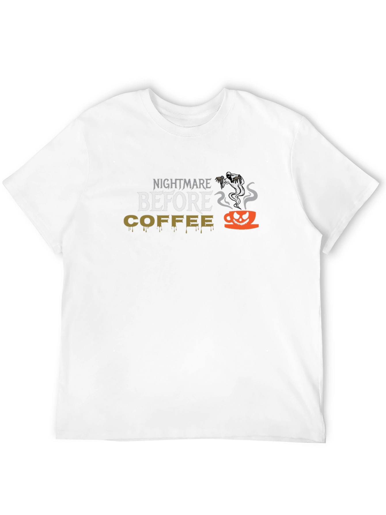 Nightmare Before Coffee Halloween T-Shirt