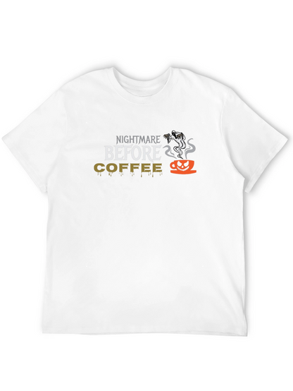 Nightmare Before Coffee Halloween T-Shirt
