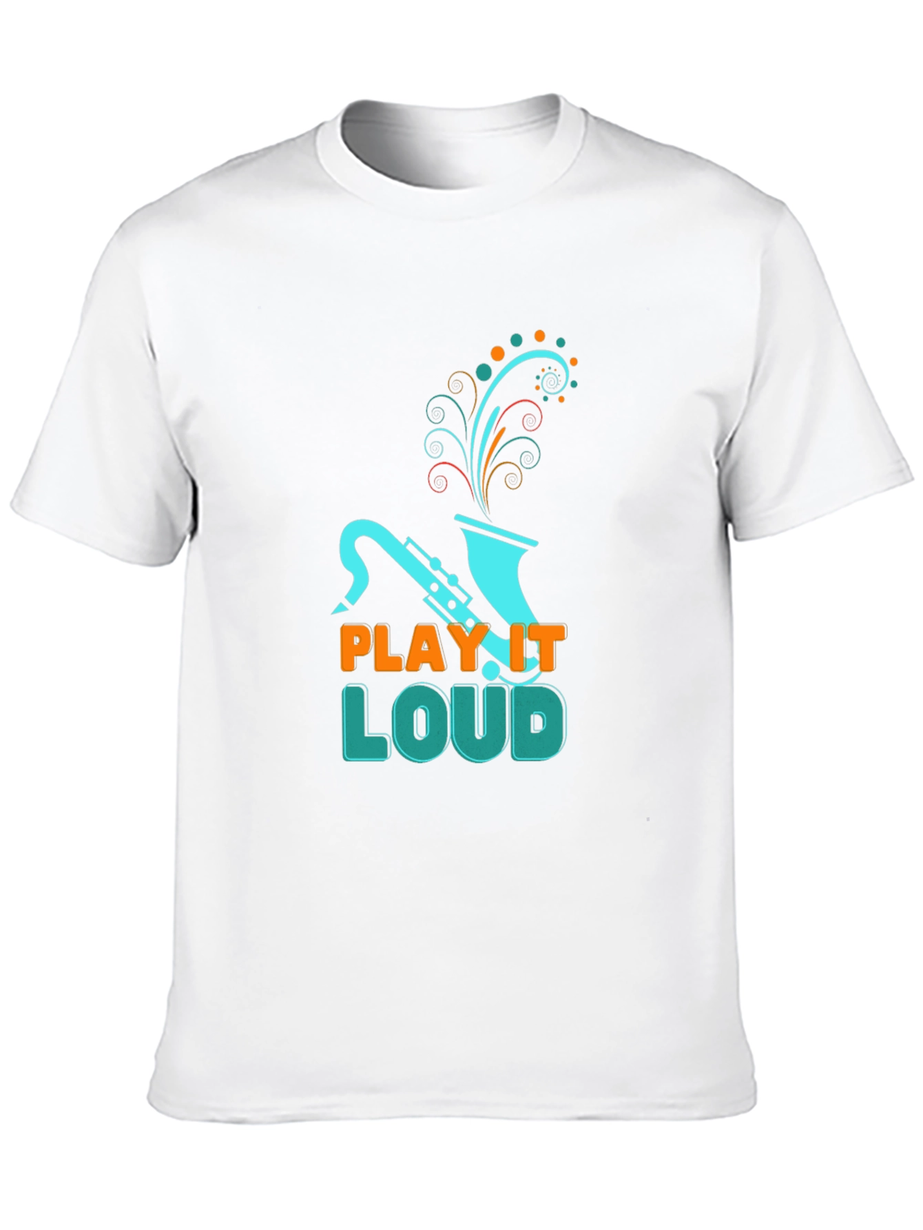 Play it Loud T-Shirt - Saxophone Graphic Tee