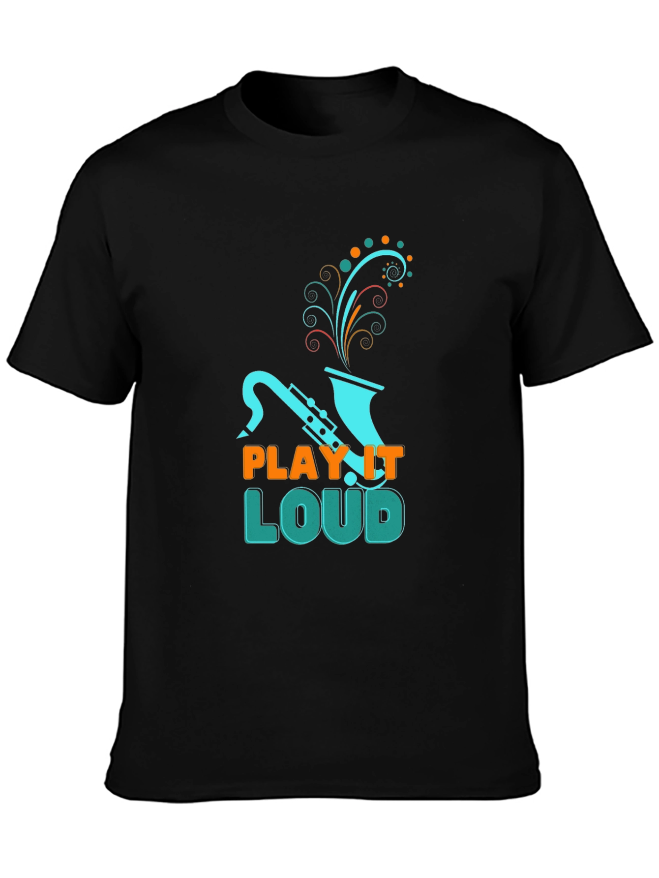 Play it Loud T-Shirt - Saxophone Graphic Tee