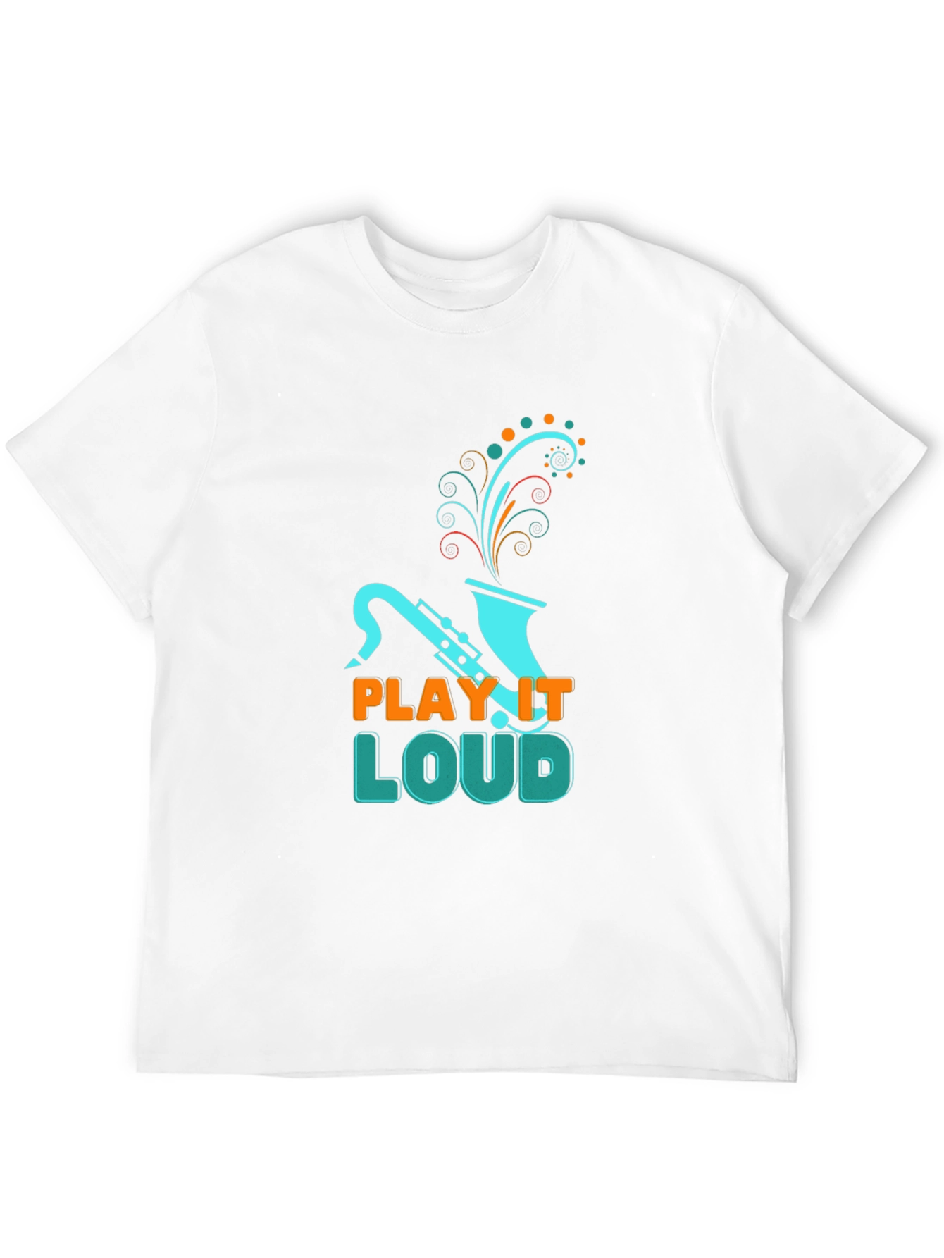Play it Loud T-Shirt - Saxophone Graphic Tee