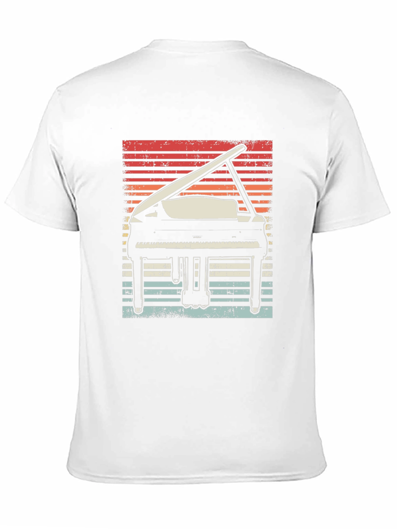 Retro Grand Piano Graphic Tee