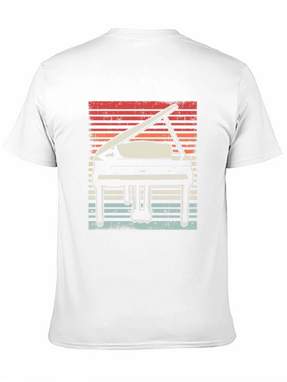 Retro Grand Piano Graphic Tee