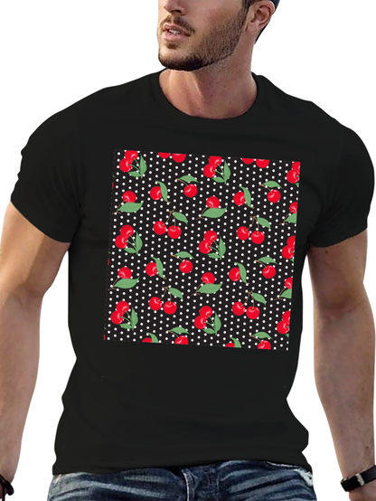 Cherry Polka Dot Tee