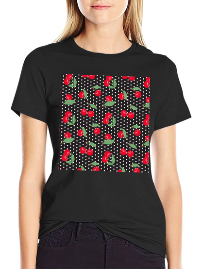 Cherry Polka Dot Tee