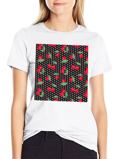 Cherry Polka Dot Tee