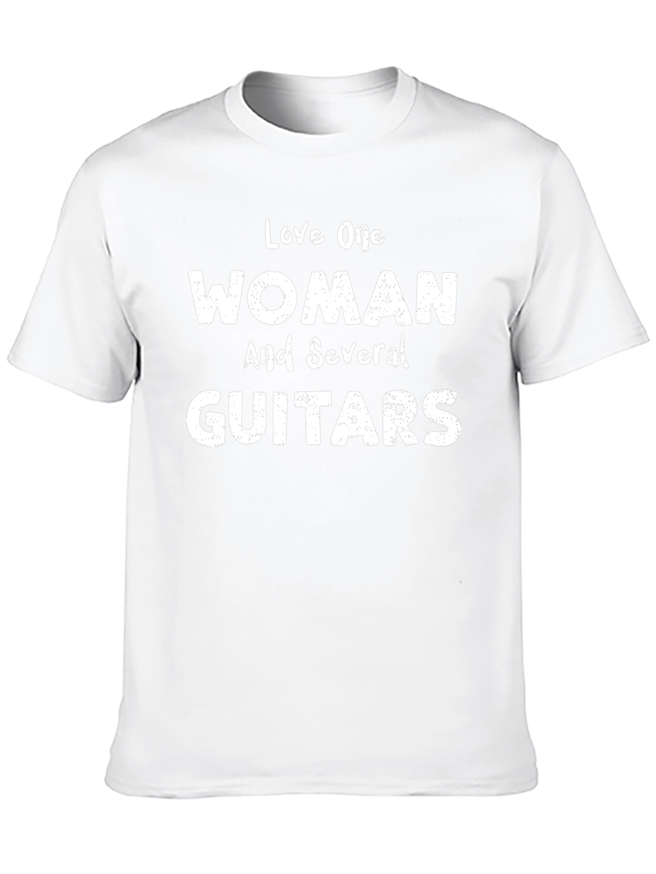 Love One Woman & Several Guitars Black Tee