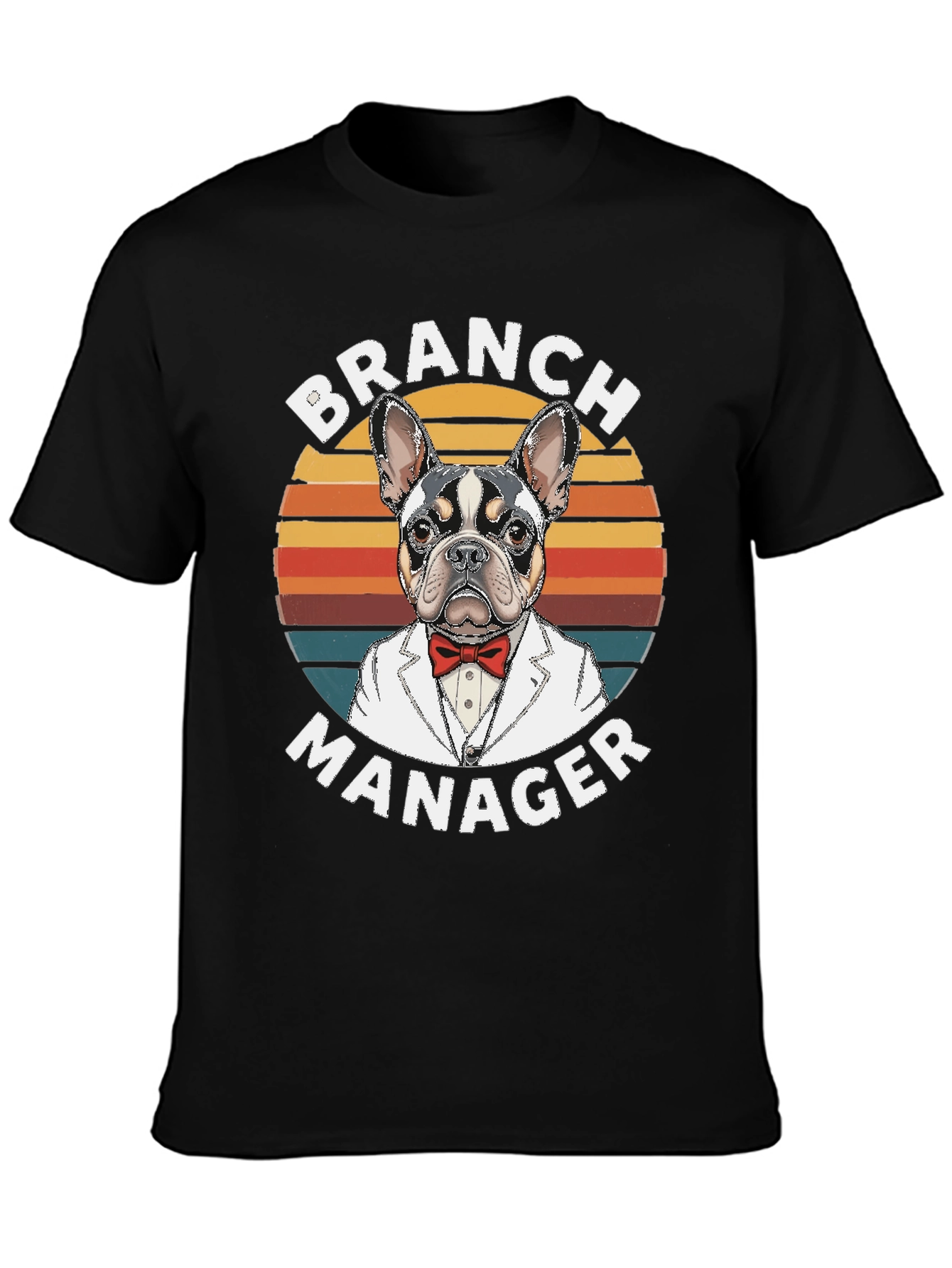 Branch Manager Dog Graphic T-Shirt