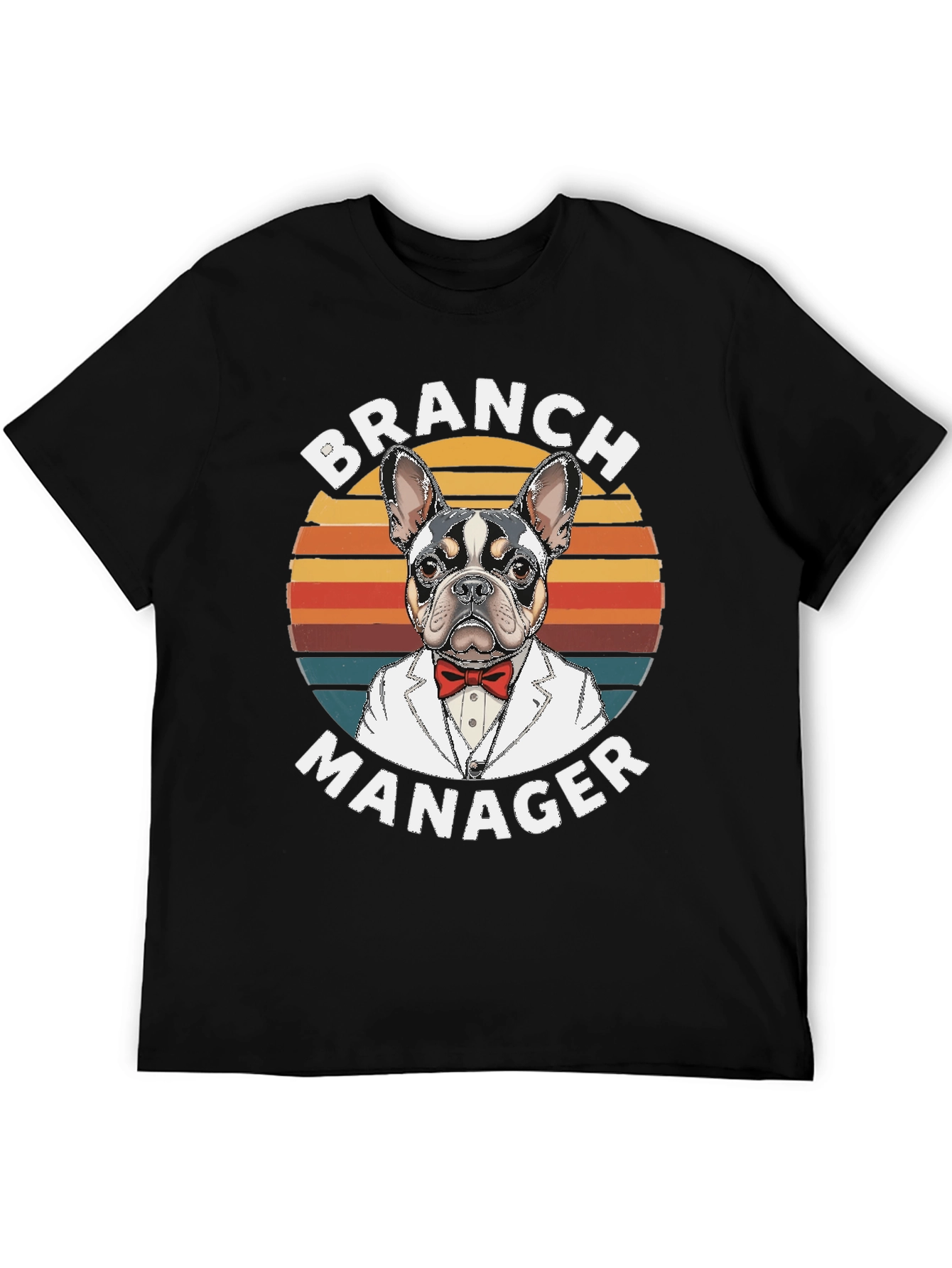 Branch Manager Dog Graphic T-Shirt