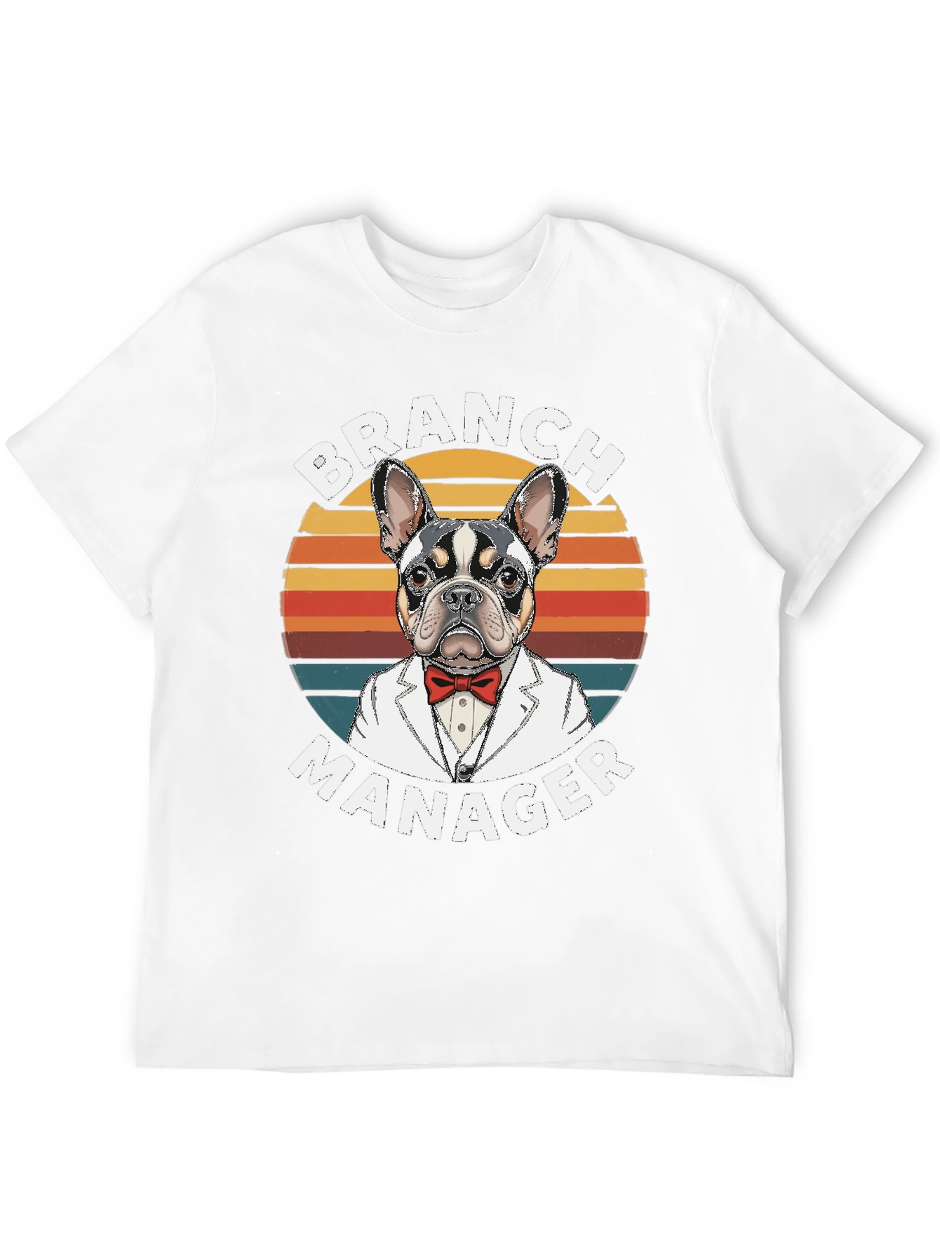 Branch Manager Dog Graphic T-Shirt
