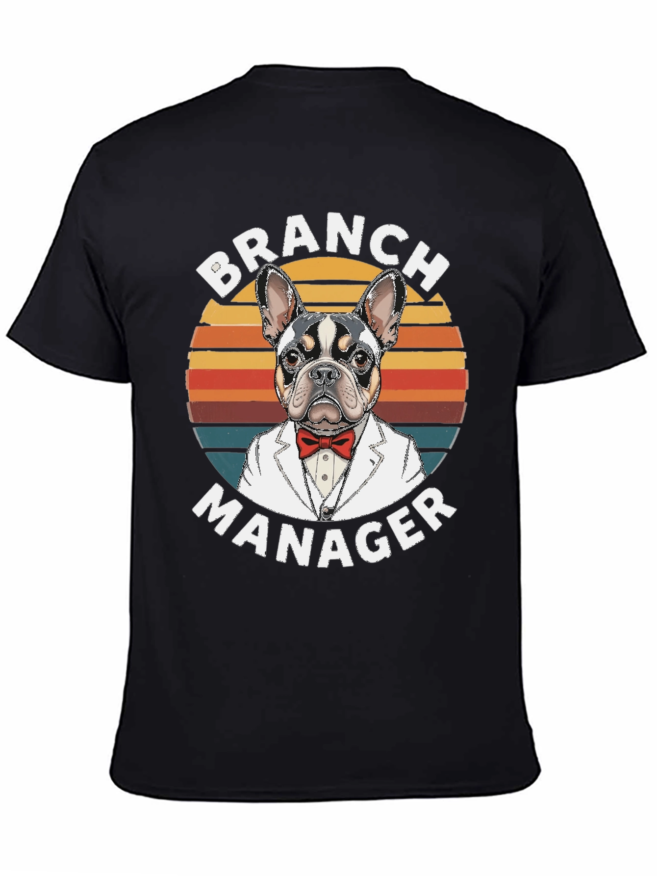 Branch Manager Dog Graphic T-Shirt