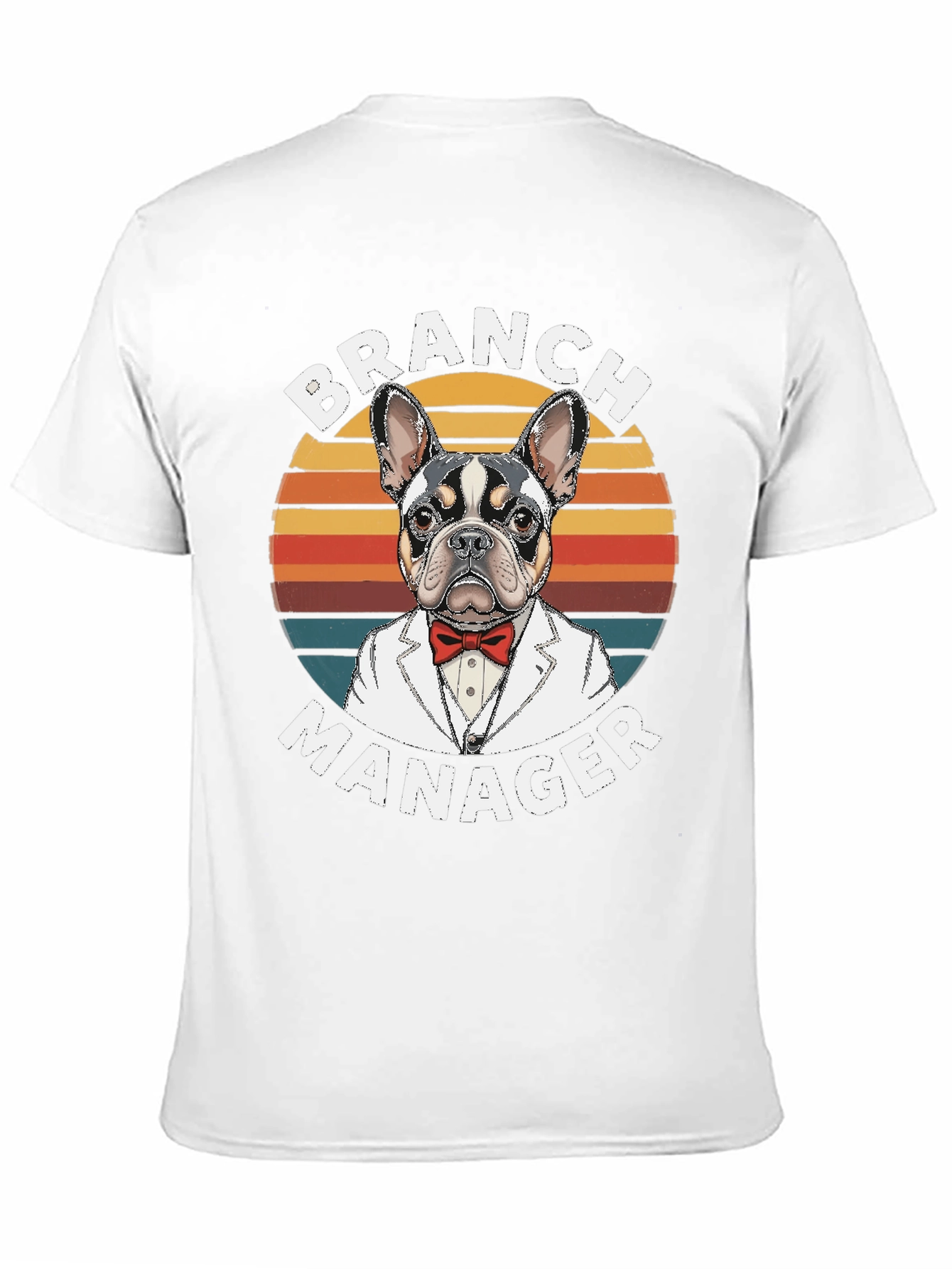 Branch Manager Dog Graphic T-Shirt