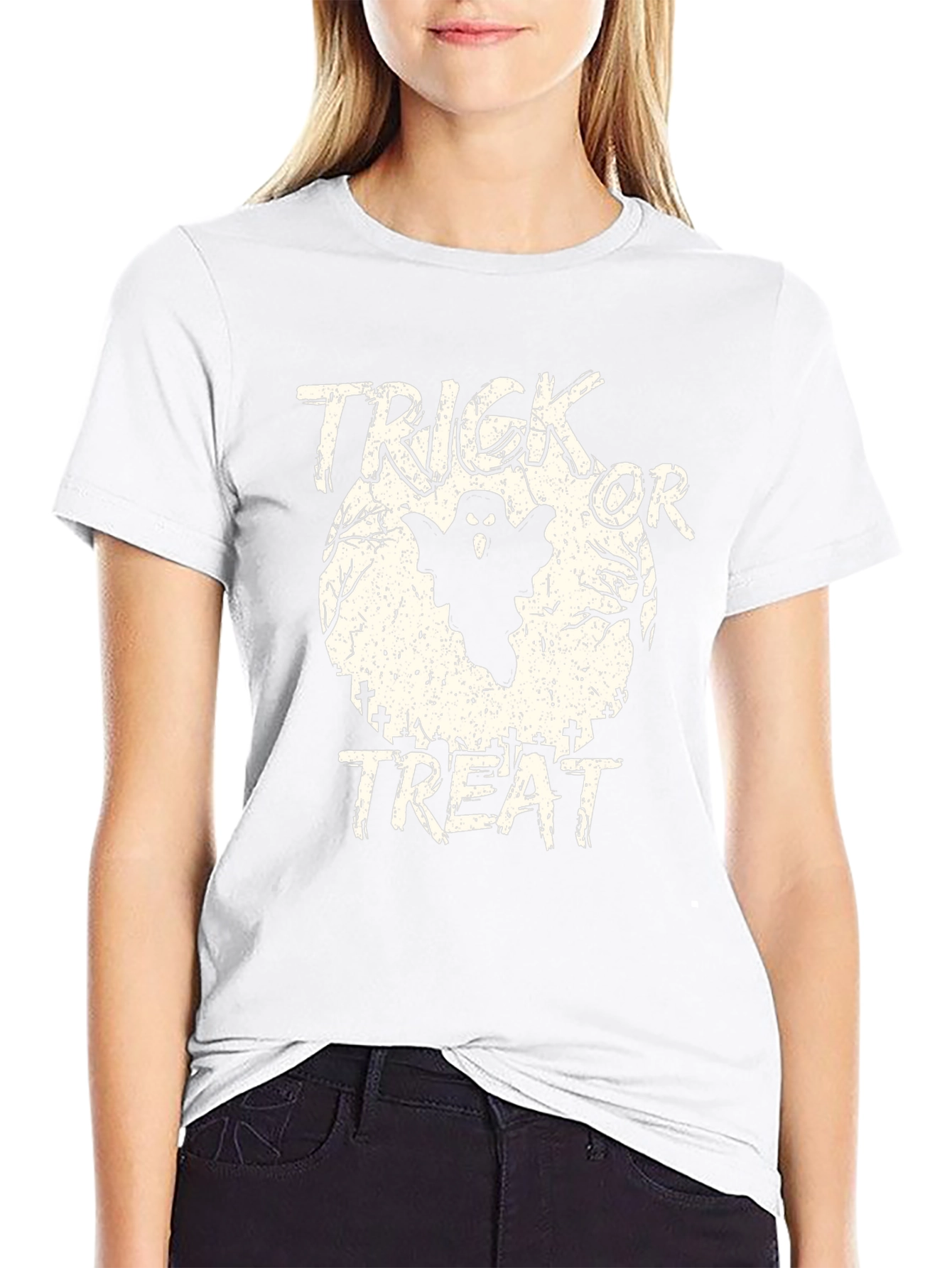 Halloween Ghost Trick or Treat T-Shirt