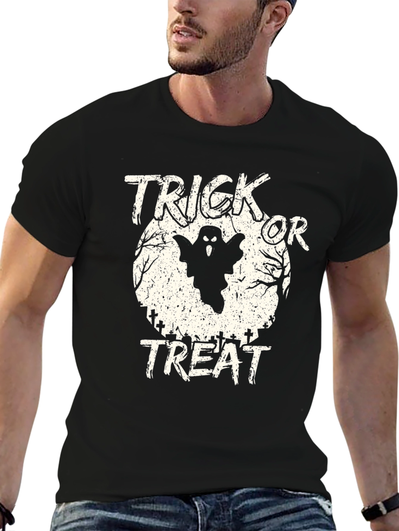 Halloween Ghost Trick or Treat T-Shirt