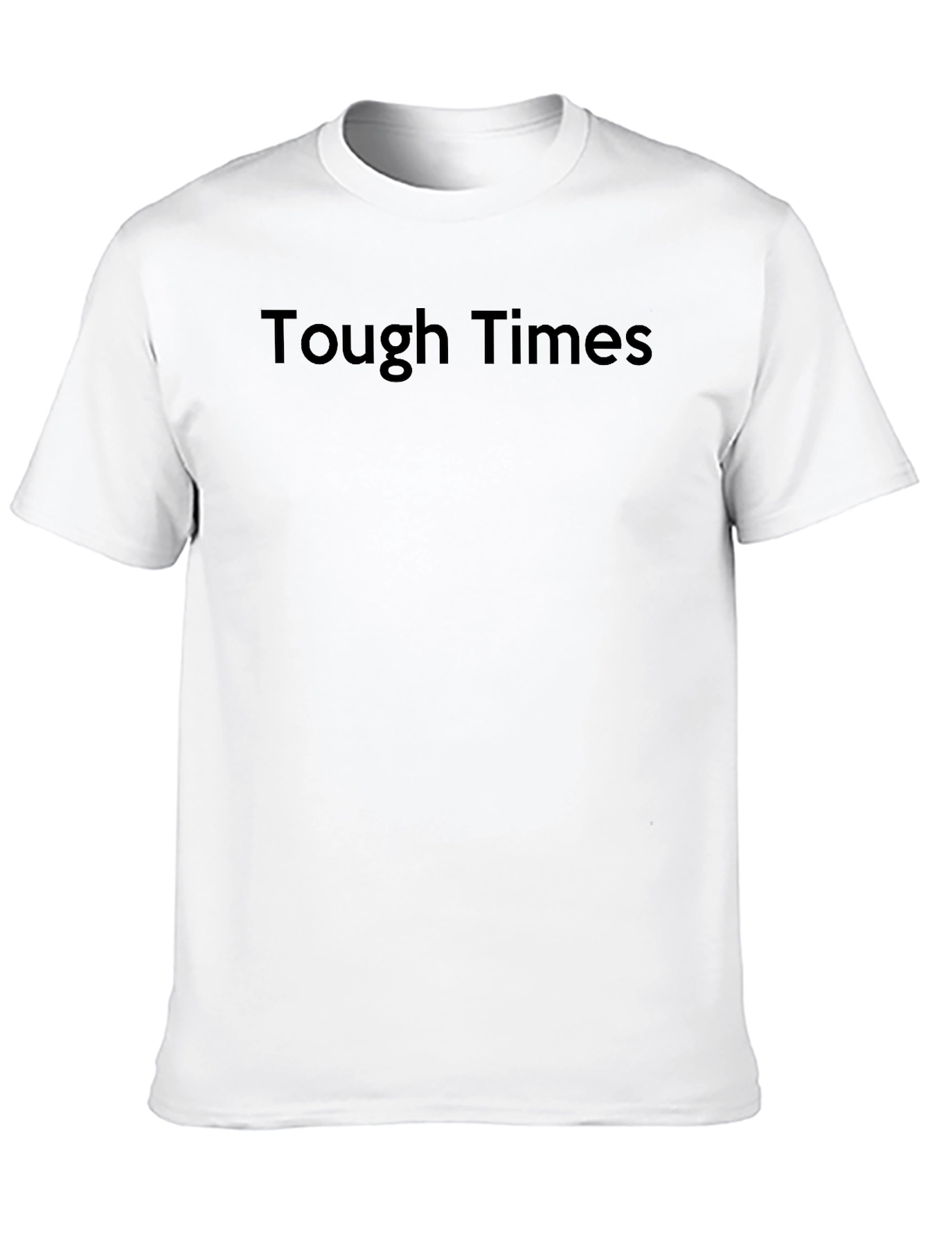 Tough Times Graphic Tee - Black Unisex Shirt