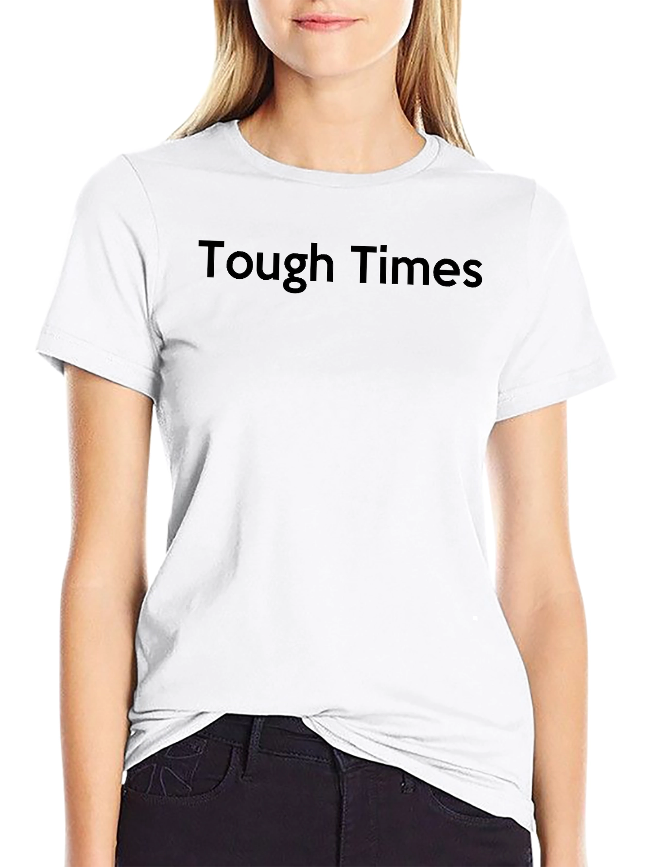 Tough Times Graphic Tee - Black Unisex Shirt