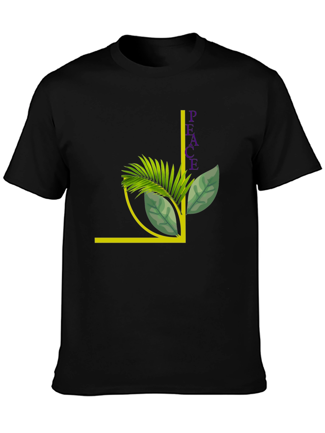 Peace Plant Graphic T-Shirt