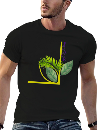 Peace Plant Graphic T-Shirt
