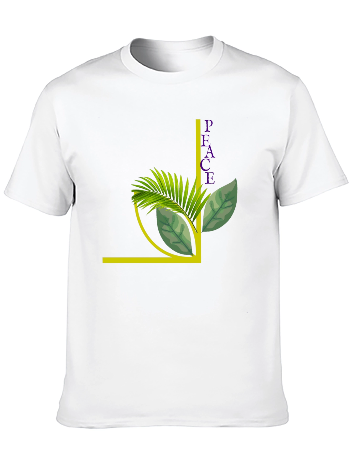Peace Plant Graphic T-Shirt