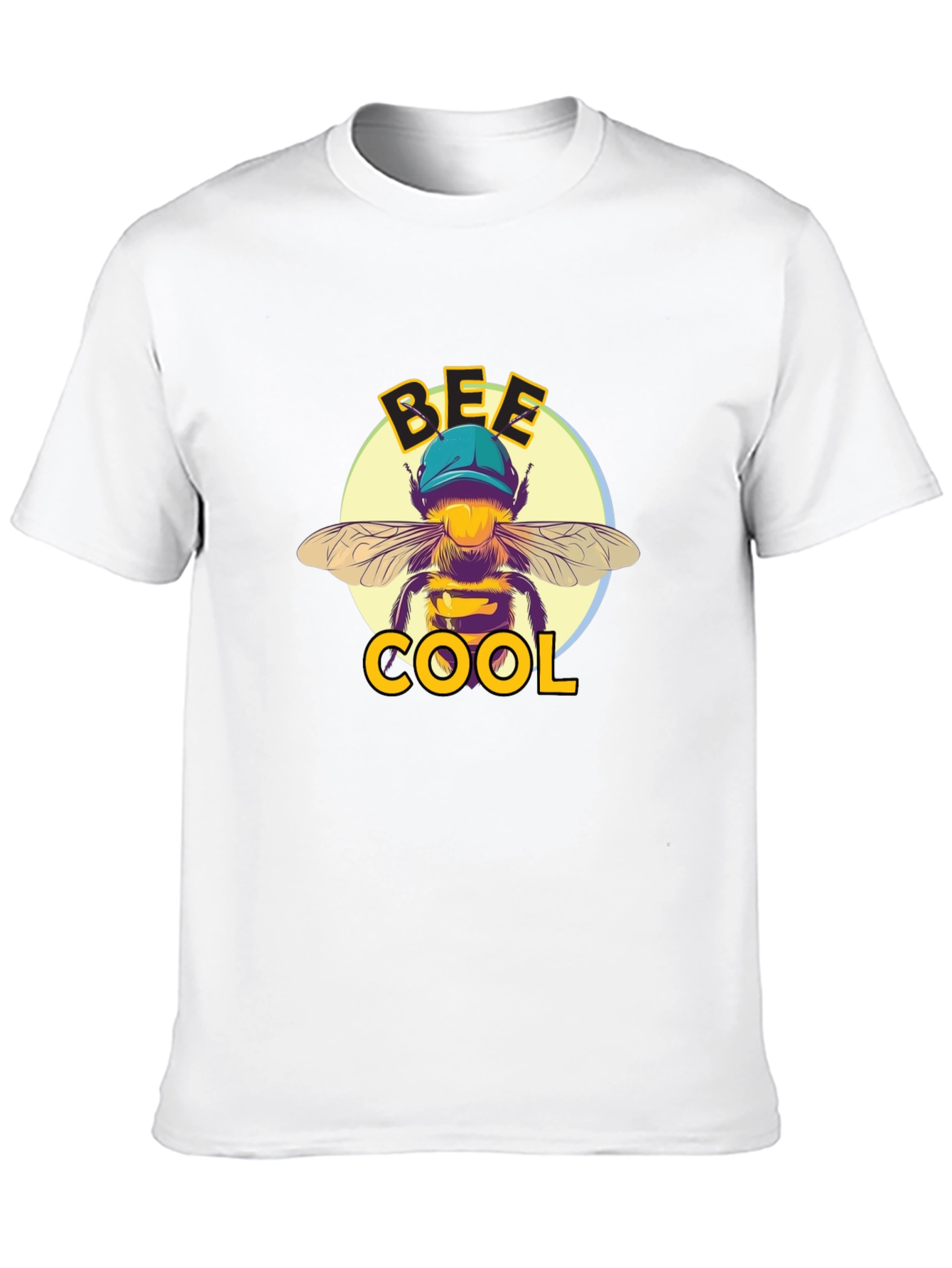 Bee Cool Graphic T-Shirt - Black