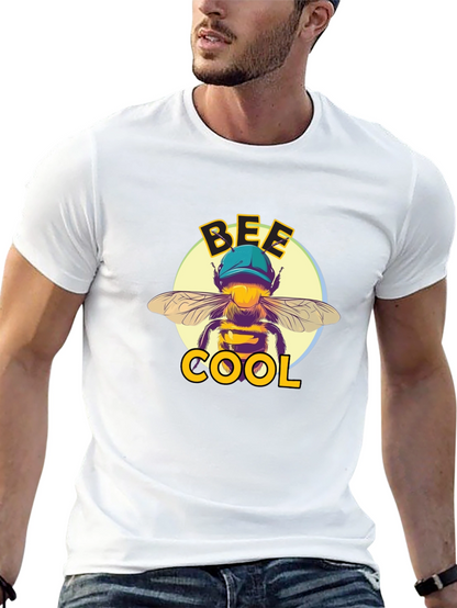 Bee Cool Graphic T-Shirt - Black