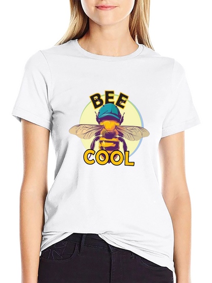 Bee Cool Graphic T-Shirt - Black