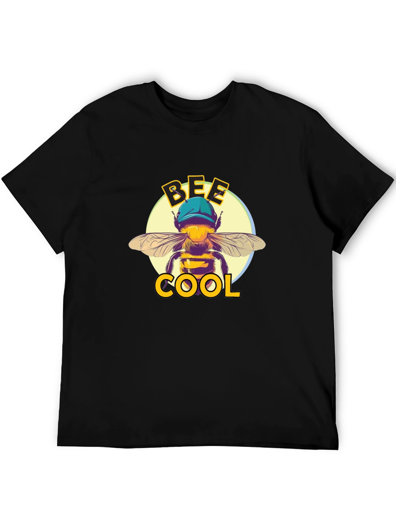 Bee Cool Graphic T-Shirt - Black