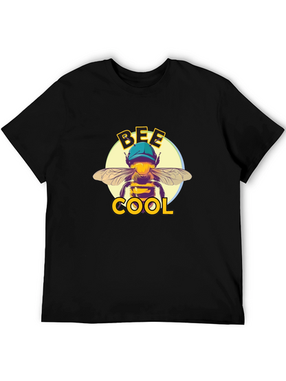 Bee Cool Graphic T-Shirt - Black