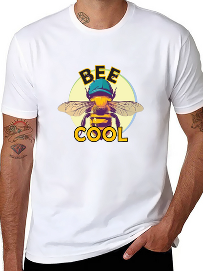 Bee Cool Graphic T-Shirt - Black
