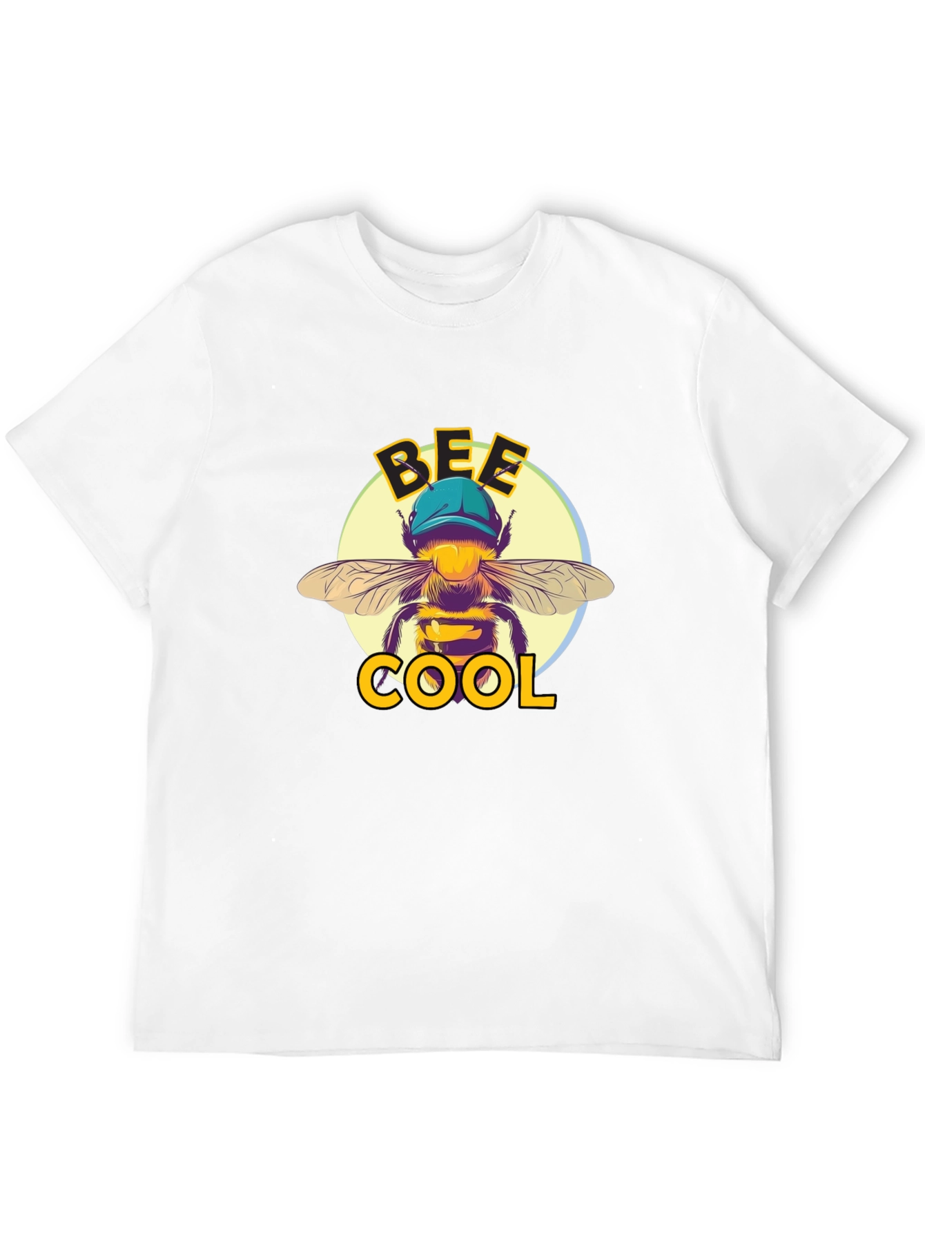 Bee Cool Graphic T-Shirt - Black