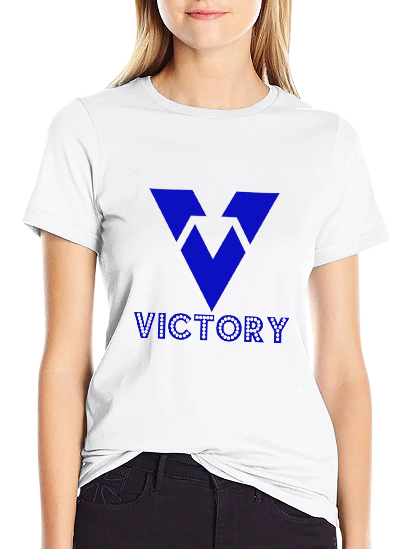 Victory Graphic Tee - Stylish Mens Black T-Shirt