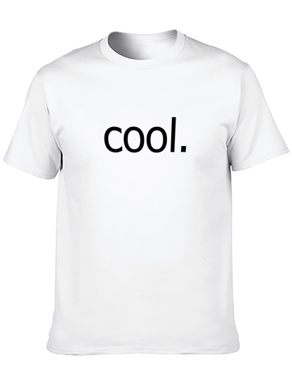 Cool. Black Graphic T-Shirt